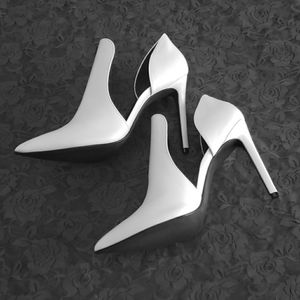 Steve Madden White Leather Shoeties